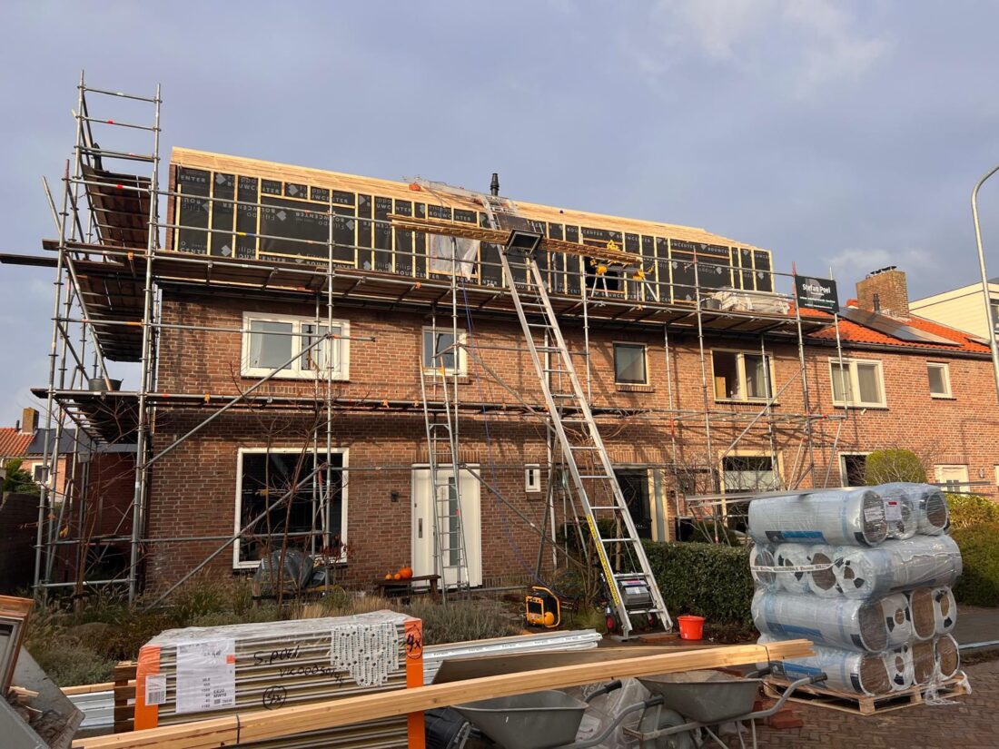 Dubbele Dakopbouw Leo Toepoelstraat 8211 Castricum
